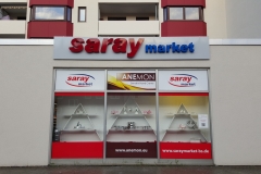 3D Buchstaben Saray Market Braunschweig