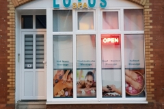 3D Buchstaben Lotus Spa