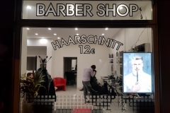 Folienbeschriftung Aydin Friseursalon